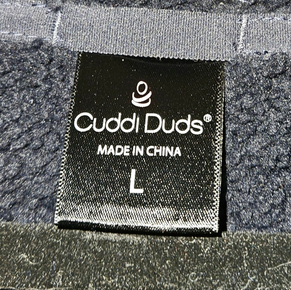 Cuddl Duds Women''s Fleece Sherpa Half Zip Pullover Size Large - Picture 4 of 5